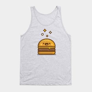 Golden Cheeseburger Tank Top